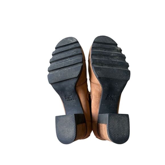 Sorel Addington Lace Up Bootie Womens Size 8.5 Elk Brown Leather Waterproof - Picture 10 of 11